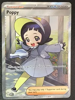 Pokemon TCG Poppy - SV03: Obsidian Flames 220/197 Ultra Rare - Image 1