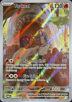 Pokemon TCG Torkoal 172/167 Twilight Masquerade - Image 1