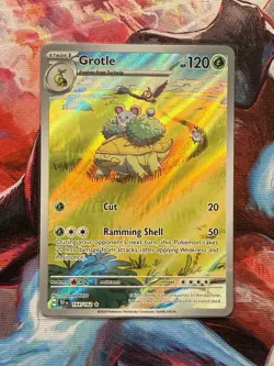 Grotle 164/162 Temporal Forces Holo Illustration Rare, Near Mint Pokemon Tcg - Image 1