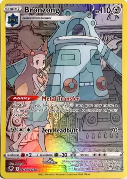 Pokemon TCG Bronzong TG11/TG30 Holofoil SWSH10: Astral Radiance Trainer Gallery - Image 1