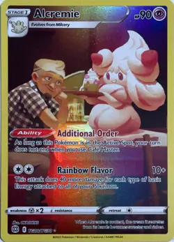Pokemon TCG Alcremie TG08/TG30 Holofoil SWSH09: Brilliant Stars Trainer Gallery - Image 1