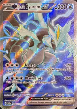 Pokemon TCG Black Kyurem ex 218/191 Surging Sparks - Image 1