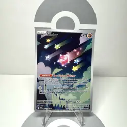 Pokemon TCG Minior 201/182 SV04 Paradox Rift Illustration Rare Holo EN - Image 1