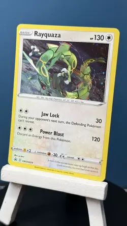 Rayquaza SWSH029 Holo Promo Sword & Shield Promo Pokemon Holo - Pack Fresh - - Image 2