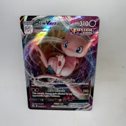 Mew VMAX 114/264 Holo VMAX Rare Fusion Strike Pokemon Holo Near Mint - Image 1