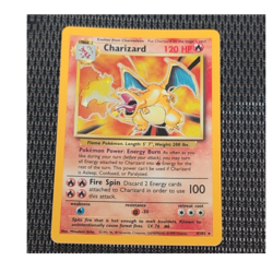 Wizards of the Coast Pokemon Charizard Base Set Holo Rare 4/102 English 1999 HP… - Image 1