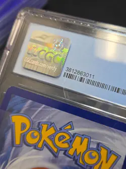 CGC 7 Near Mint Pikachu EX XY124 Pokemon Pikachu EX Red & Blue Collection Box - Image 3