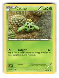 Cacnea 4/162 Common BREAKthrough Pokemon Lightly Played - Image 1
