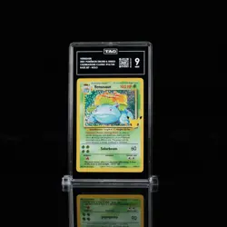 2021 POKEMON CELEBRATIONS CLASSIC COLLECTION #15 VENUSAUR-HOLO TAG 9 - Image 1