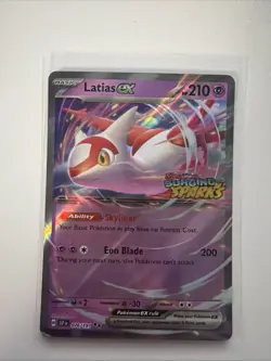 Latias ex (Surging Sparks Stamped) 076/191 Promo: SSP Pokemon Near Mint - Image 1