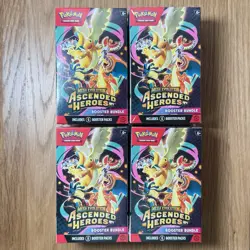 Pokemon TCG Ascended Heroes Booster Bundle (6 Packs) x4 - Brand New, Sealed (A) - Image 1