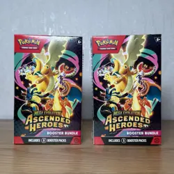 Pokemon TCG Ascended Heroes Booster Bundle (6 Packs) x4 - Brand New, Sealed (A) - Image 2