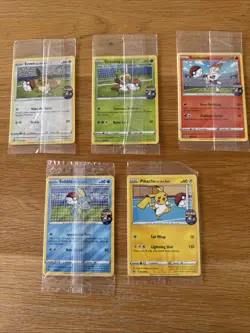 Pokemon TCG Promo On The Ball Futsal Complete Set - 001/002/003/004/005 - Sealed - Image 1