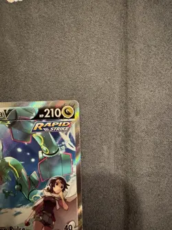 Pokemon Rayquaza V Ultra Rare Full Art 194/203 Evolving Skies Holo - Image 2