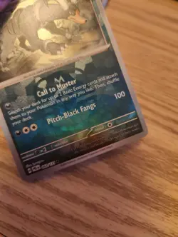 Houndoom Master Ball Holo 063/131 Common Prismatic Evolutions Pokemon NM - Image 3