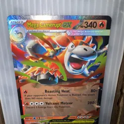 Pokemon Mega Camerupt ex 022/132 Pokemon Mega Evolution English Double Rare - Image 3