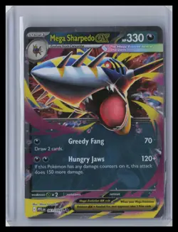Phantasmal Flames Pokemon TCG Mega Sharpedo EX 061/094 - Image 1