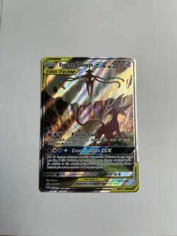 2020 Pokemon Sun & Moon Black Star Promo Espeon & Deoxys GX Tag Team #SM240 - Image 1