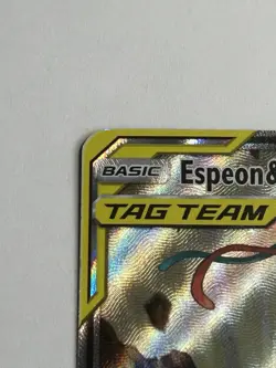 2020 Pokemon Sun & Moon Black Star Promo Espeon & Deoxys GX Tag Team #SM240 - Image 3