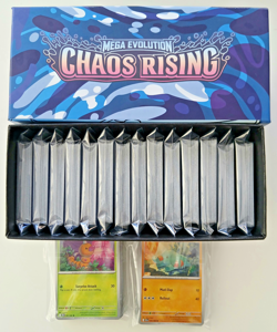 8 lots of Pokemon Chaos Rising 100% Complete base set all R/U/C - English - Image 1