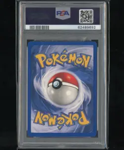 1999 POKEMON FOSSIL #4 DRAGONITE-HOLO PSA 9 - Image 2