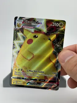 Pikachu VMAX Ultra Rare SWSH04: Vivid Voltage 044/185 NM Pokemon TCG - Image 2