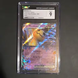 Pokemon Mimikyu ex 004 Sv: Scarlet & Violet Promo CGC 9 Holo - Image 1