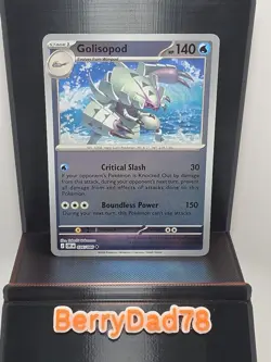 Golisopod 026/086 Chaos Rising Reverse Holo Pokemon TCG NM - Image 1