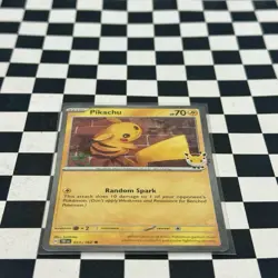 🌀 Pikachu 51/162 Stamped 2026 Pokemon Day 30th Anniversary Promo Pika - Image 3