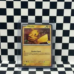 🌀 Pikachu 51/162 Stamped 2026 Pokemon Day 30th Anniversary Promo Pika - Image 5