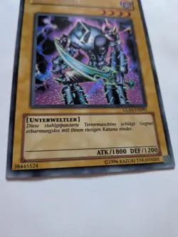 Yugioh GERMAN Gil Garth GLAS-EN091 DE091 Secret Rare Unlimited MP - Image 4
