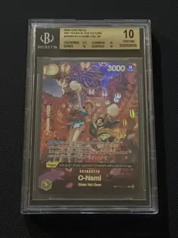 2024 One Piece O-Nami 500 Years In The Future OP06-101 Alt Art BGS 10 - Image 1