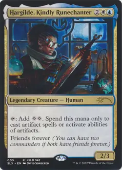 MTG Secret Lair Exclusives - Hargilde, Kindly Runechanter - Image 1