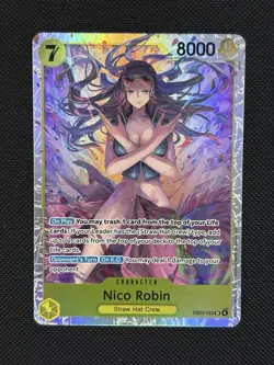 One Piece CCG Nico Robin EB03-055 - SR Holo - ENG - NM - Image 1