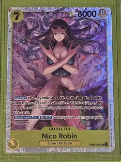 One Piece EB-03 NICO ROBIN Alternative art English EB03-055 Heroines Edition - Image 1