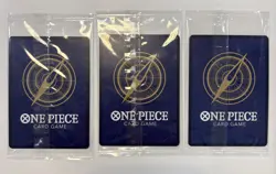 One Piece TCG Monkey.D.Luffy Treasure Booster ST10-006 SR Promo Lot of 3 - Image 4