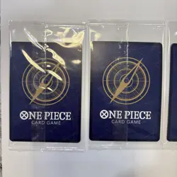 One Piece TCG Monkey.D.Luffy Treasure Booster ST10-006 SR Promo Lot of 3 - Image 5