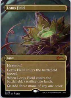 Lotus Field 2023 Secret Lair: 30th Anniversary Countdown Kit Near Mint FOIL MTG - Image 1