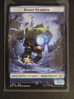 Emblem - Sephiroth, One-Winged Angel Robot Warrior Double-Sided Token Final... - Image 2