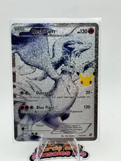 Pokemon TCG - Reshiram 113/114 Full Art Holo - Celebrations: Classic Collection - Image 1