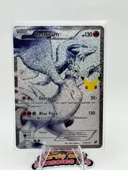 Pokemon TCG - Reshiram 113/114 Full Art Holo - Celebrations: Classic Collection - Image 2