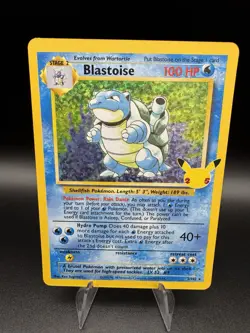 Pokemon Celebrations Blastoise 2/102 Classic Collection Holo Near Mint - Image 1