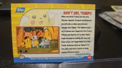 Pokemon TCG Don't Cry, Togepi! Pokemon Topps Pikachu's Vacation 43 - Image 2