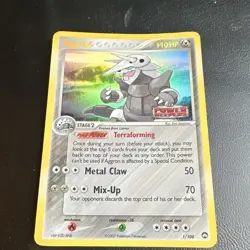 Pokemon TCG Aggron Power Keepers Holo Rare Reverse Holo 1/108 110 HP English - Image 1