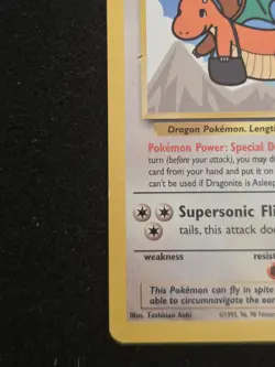 Pokemon TCG Dragonite Movie Promo 05/53 Wotc Promo HP90 Stage 2 Regular ENG - Image 3