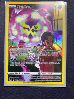 Pokemon TCG Spiritomb Lost Origin Trainer Gallery TG09/TG30 Holo Ultra Rare NM - Image 1