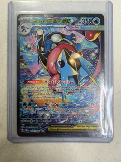 Pokemon TCG Chaos Rising Mega Greninja ex SIR 116/086 Mint - Image 2