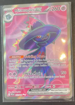 MISMAGIUS 112/094 FULL ART ULTRA RARE POKEMON TCG: ME02 - PHANTASMAL FLAMES NM - Image 1