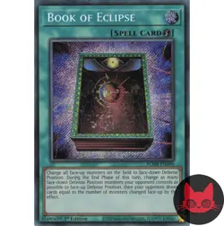 Yugioh Book of Eclipse BLMR-EN090 Secret Rare 1st Edition NM - Image 1