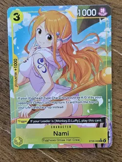 Nami (Full Art) ST29-008 Starter Deck 29: Egghead Foil - Image 1